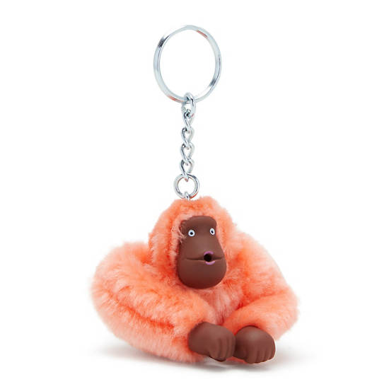 Kipling Sven Small Monkey Keychain Accessories Cool Coral | AU 2013DF